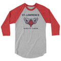 St. Lawrence Cheer 3/4 sleeve raglan shirt