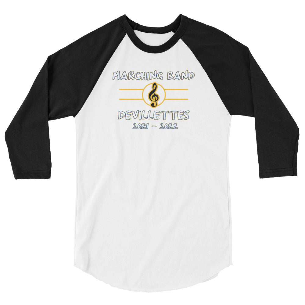 Devillettes 3/4 sleeve raglan shirt