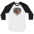 St Mary's Sting 3/4 sleeve raglan shirt
