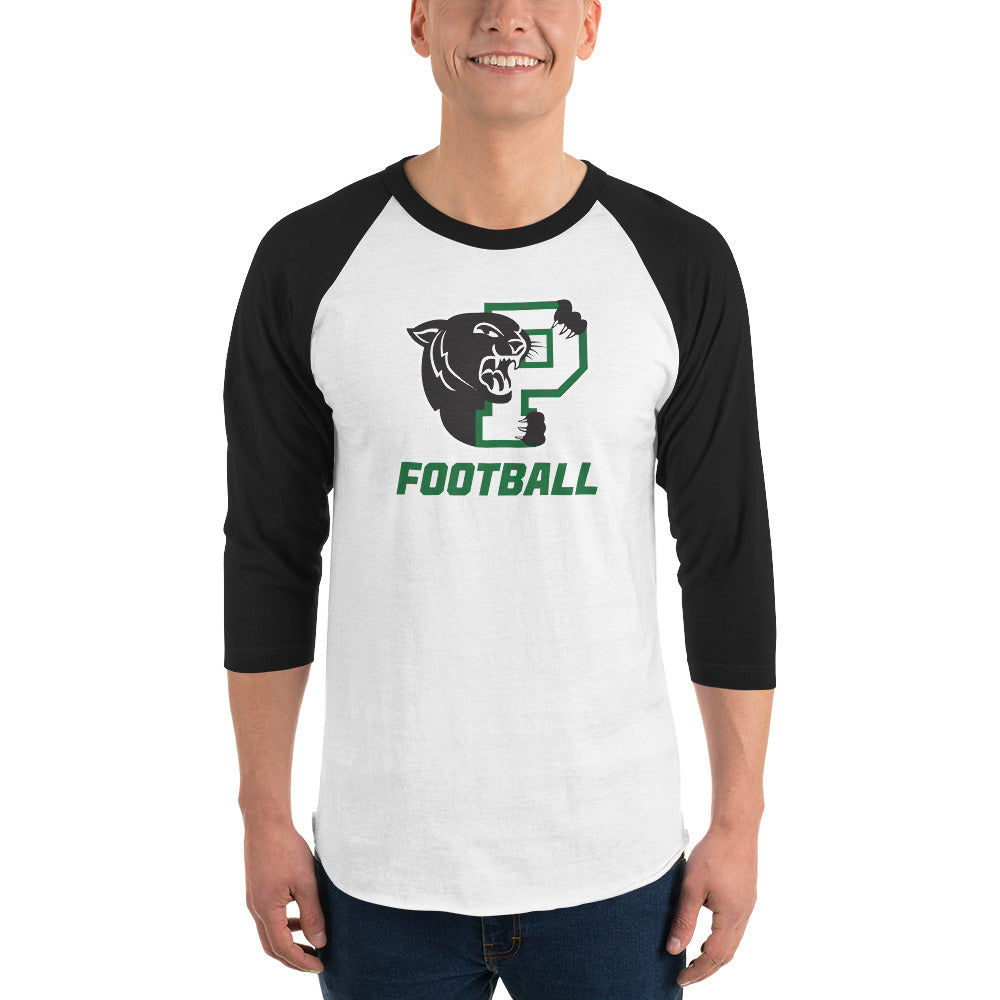 Palmer Football 3/4 sleeve raglan shirt