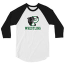 Palmer Wrestling 3/4 sleeve raglan shirt