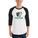 Palmer Wrestling 3/4 sleeve raglan shirt