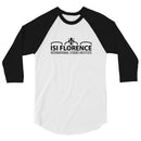ISI 3/4 sleeve raglan shirt