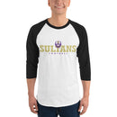 SSF 3/4 sleeve raglan shirt Sultans
