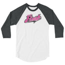Lady Flash 3/4 sleeve raglan shirt