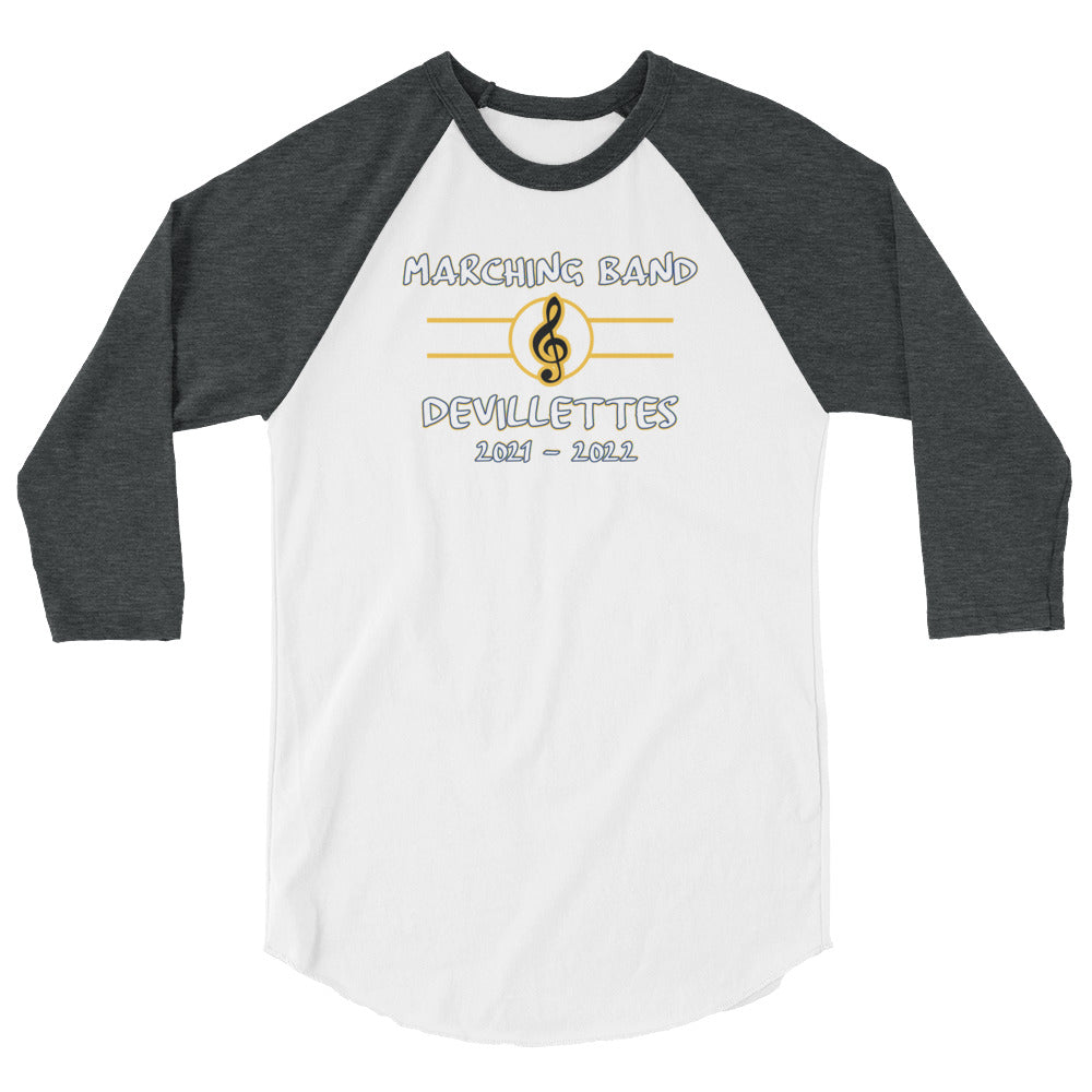 Devillettes 3/4 sleeve raglan shirt