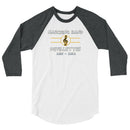Devillettes 3/4 sleeve raglan shirt