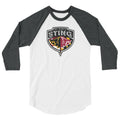 St Mary's Sting 3/4 sleeve raglan shirt