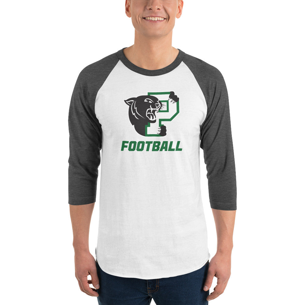 Palmer Football 3/4 sleeve raglan shirt