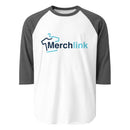 Merchlink 3/4 sleeve raglan shirt