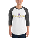 SSF 3/4 sleeve raglan shirt Sultans