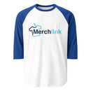 Merchlink 3/4 sleeve raglan shirt