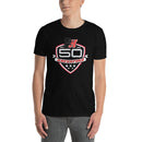 Haverford Men's Lacrosse Short-Sleeve Unisex T-Shirt-black50years