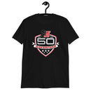 Haverford Men's Lacrosse Short-Sleeve Unisex T-Shirt-black50years