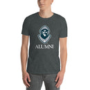 Camiseta unisex de manga corta Hermits Alumni, azul marino y gris Dr.