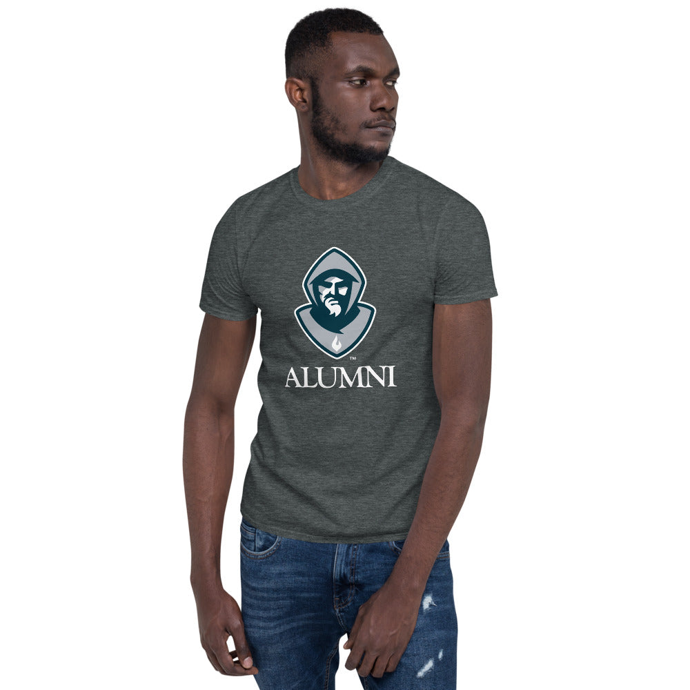 Hermits Alumni Short-Sleeve Unisex T-Shirt-navy & dr. grey