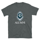 Camiseta unisex de manga corta Hermits Alumni, azul marino y gris Dr.