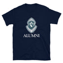Camiseta unisex de manga corta Hermits Alumni, azul marino y gris Dr.
