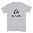 O2 Box Lacrosse Short-Sleeve Unisex T-Shirt - Grey