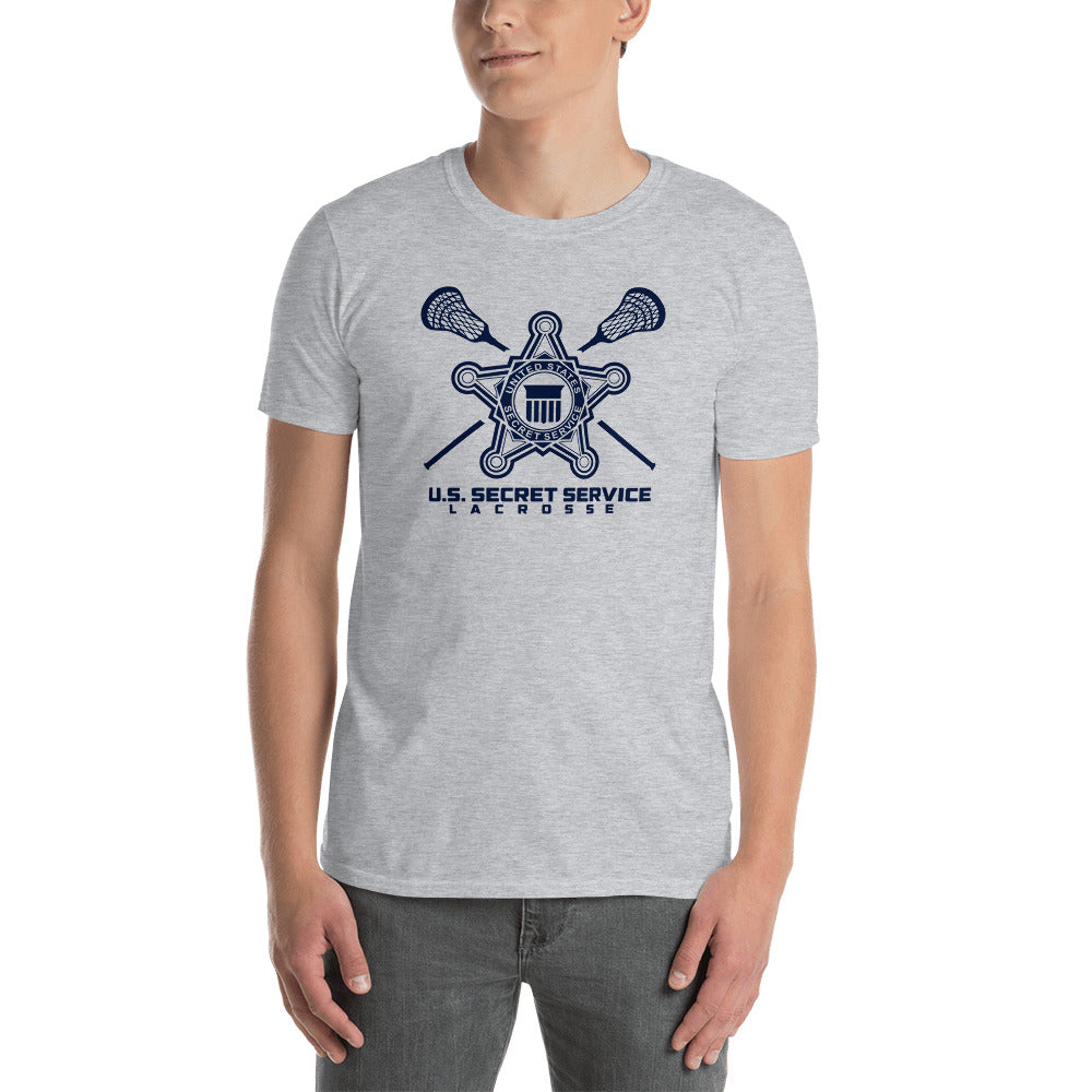Camiseta unisex de manga corta de lacrosse de la USSS