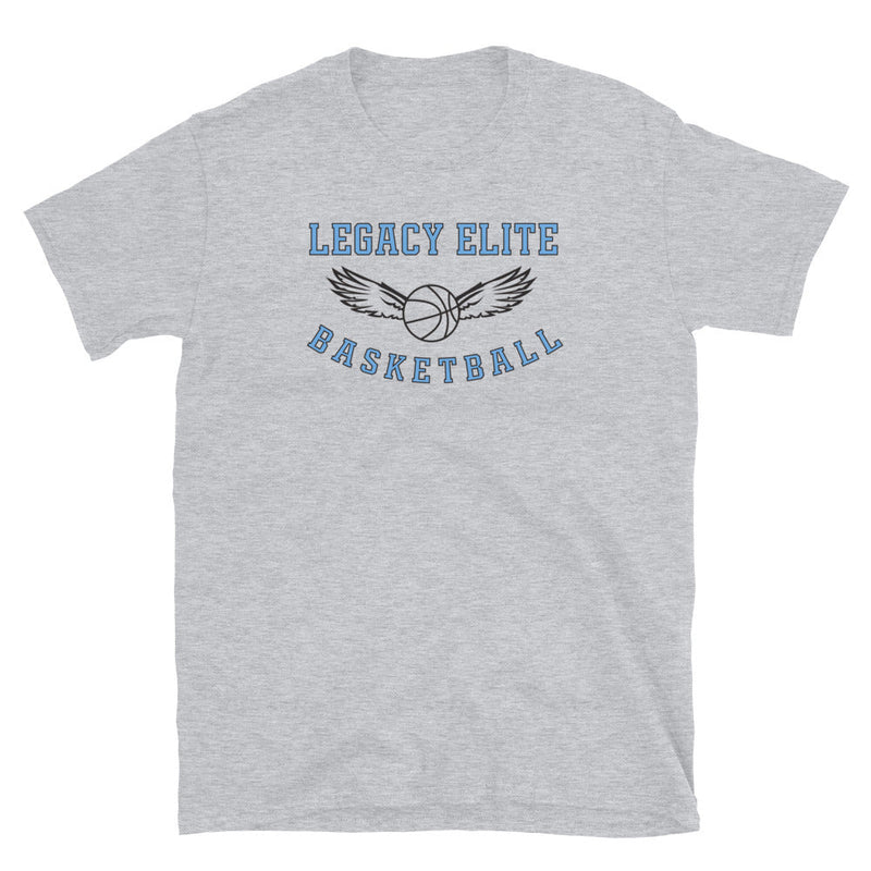 Camiseta unisex de manga corta de baloncesto Legacy Elite
