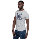 Camiseta unisex de manga corta de lacrosse de la USSS