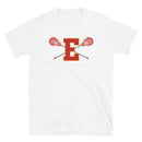 Camiseta unisex de manga corta de lacrosse de Edison HS