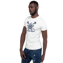 Camiseta unisex de manga corta de lacrosse de la USSS