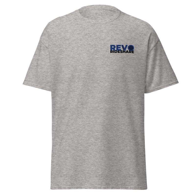 REVO Rideshare Unisex classic tee (NO BACK PRINT)