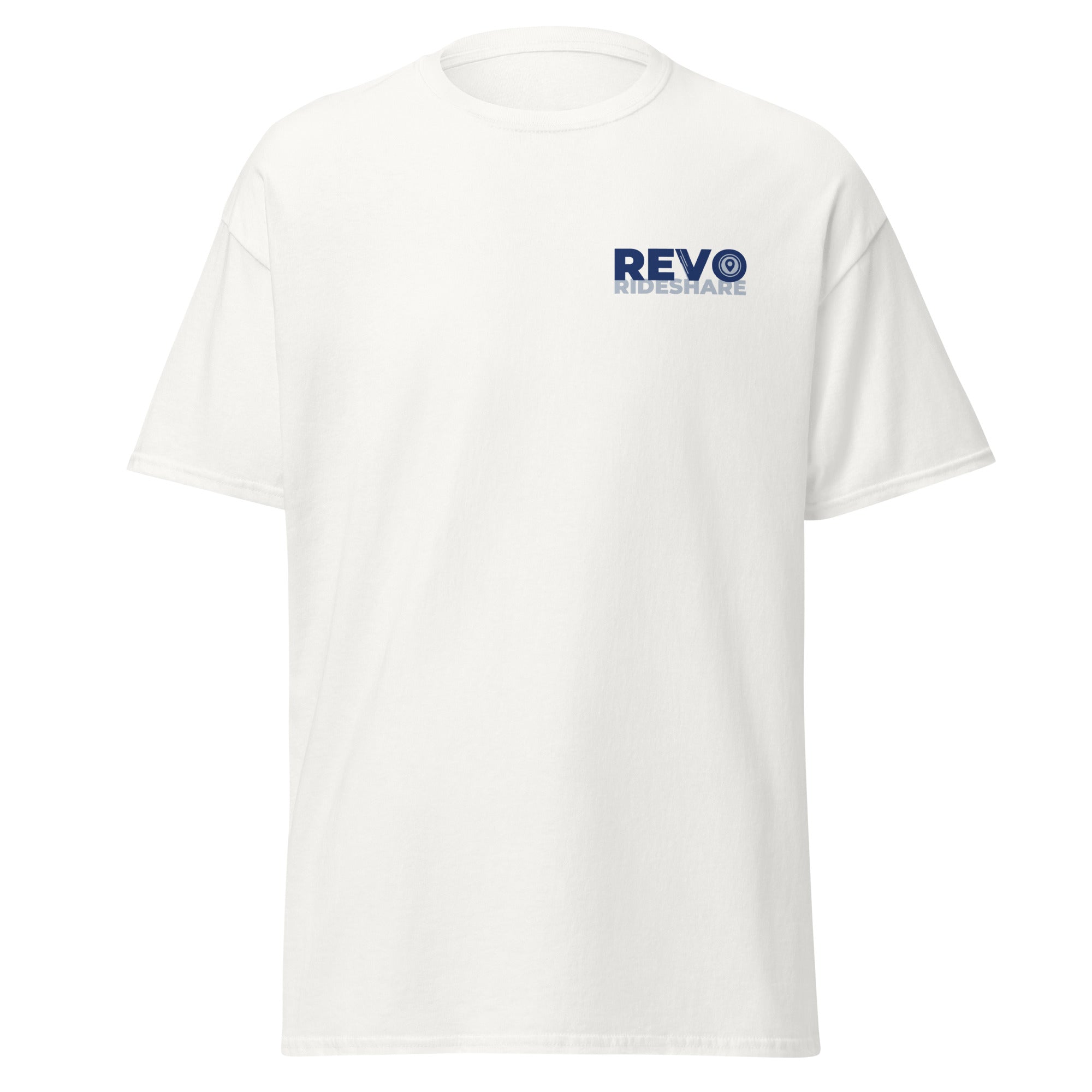 REVO Rideshare Unisex classic tee (NO BACK PRINT)