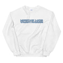 Mountain Lakes Womens Swimming Unisex Sweatshirt