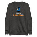 Sudadera polar unisex Goodwill de NE IA con logotipo 2