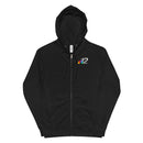 WJFW Unisex fleece zip up hoodie