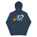 WJFW Unisex fleece zip up hoodie