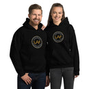 Landmark Fitness Unisex Hoodie- large two color logo