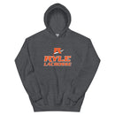 Sudadera unisex de lacrosse de la escuela secundaria Ryle
