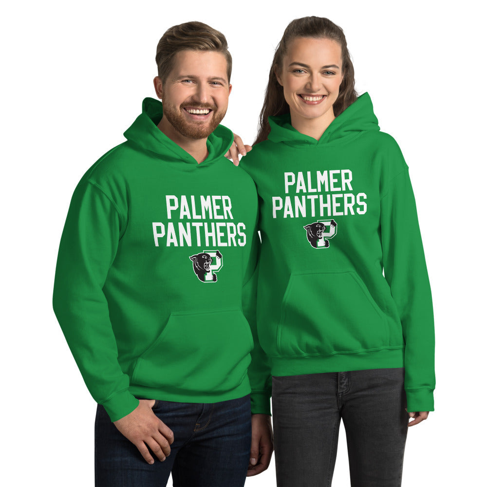 Palmer Panthers Unisex Hoodie- Green