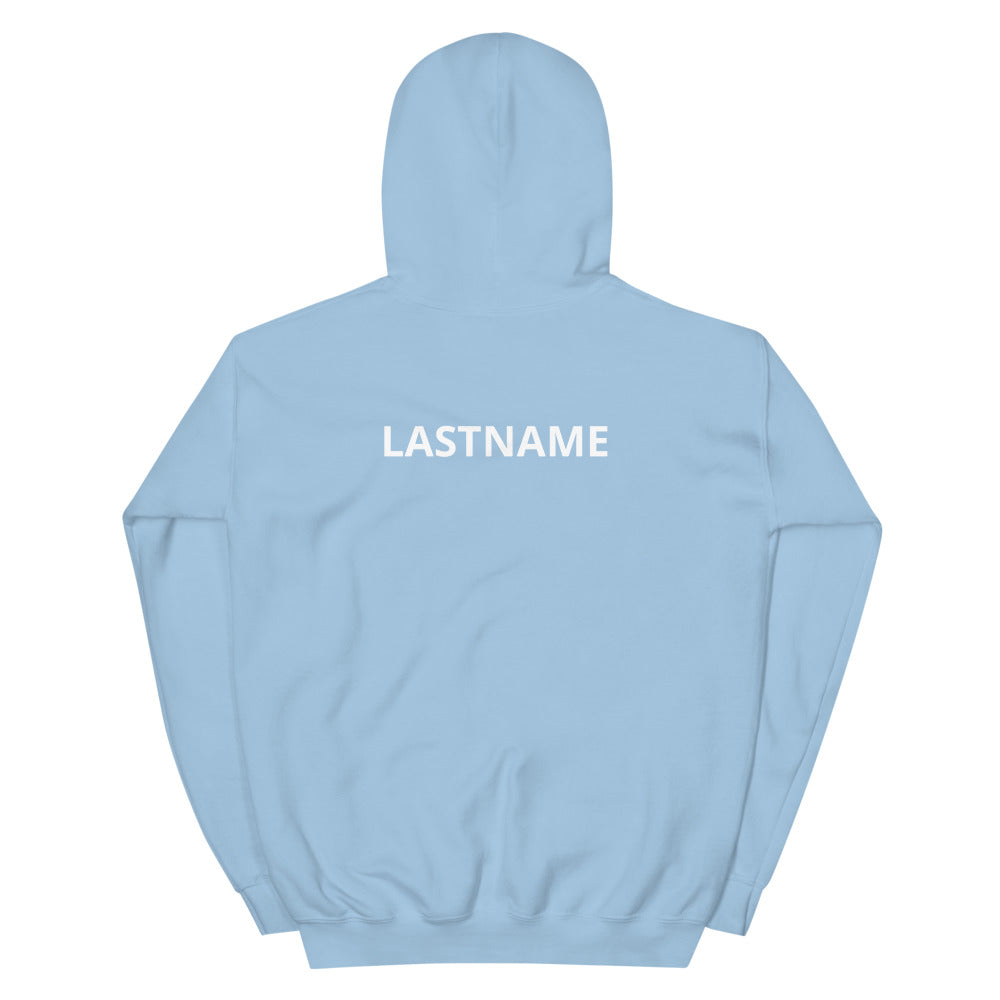 Margate Riptides Lacrosse Unisex Hoodie w/personalization