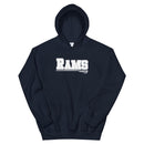 Sudadera unisex con capucha de lacrosse para niñas de RHS