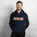 Mountain Lakes Mens Swimming Unisex Hoodie with Personalization