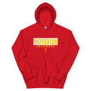 Sudadera unisex con capucha MAL (rojo escarlata) v3