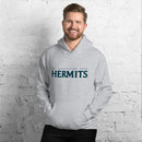 Hermits Alumni Unisex Hoodie-StAugPrep-Grey & White