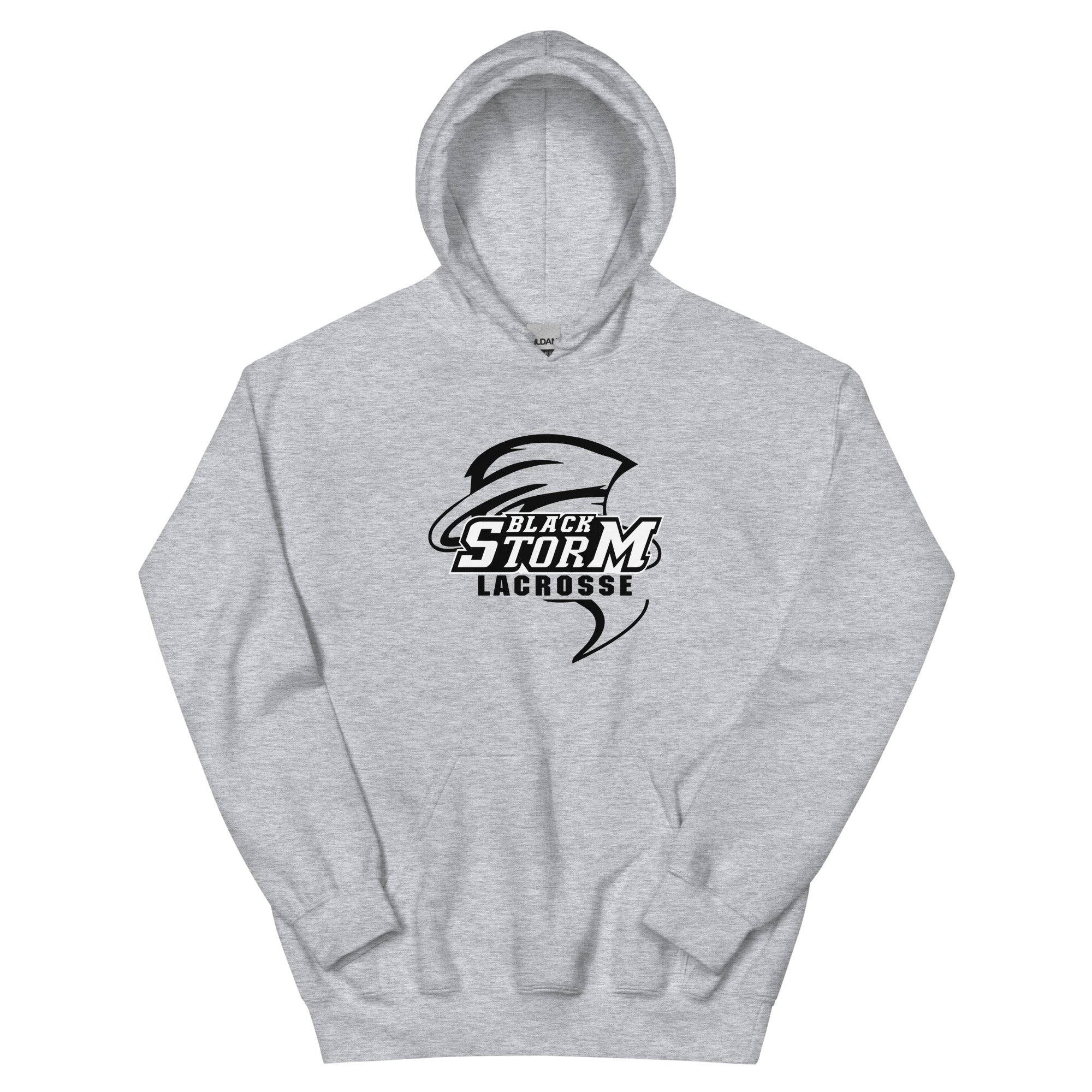 Sudadera unisex para adultos Black Storm con personalización