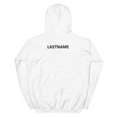 Sudadera unisex con capucha de lacrosse de NJ Heat con personalización