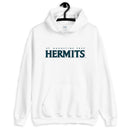 Hermits Alumni Unisex Hoodie-StAugPrep-Grey & White