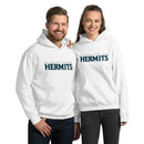 Hermits Alumni Unisex Hoodie-StAugPrep-Grey & White