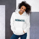Hermits Alumni Unisex Hoodie-StAugPrep-Grey & White