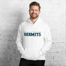 Hermits Alumni Unisex Hoodie-StAugPrep-Grey & White
