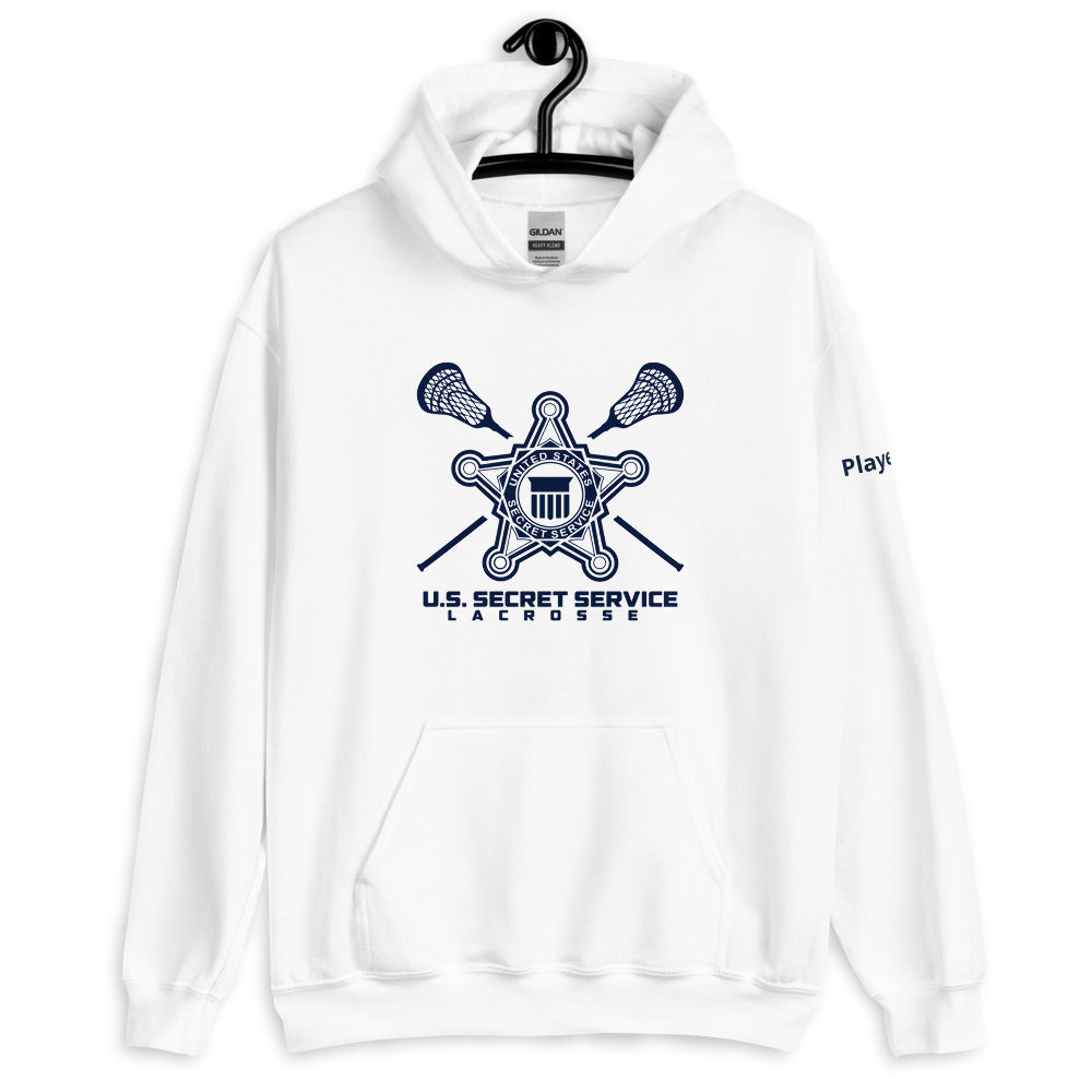 Sudadera unisex con capucha USSS Lacrosse con personalización