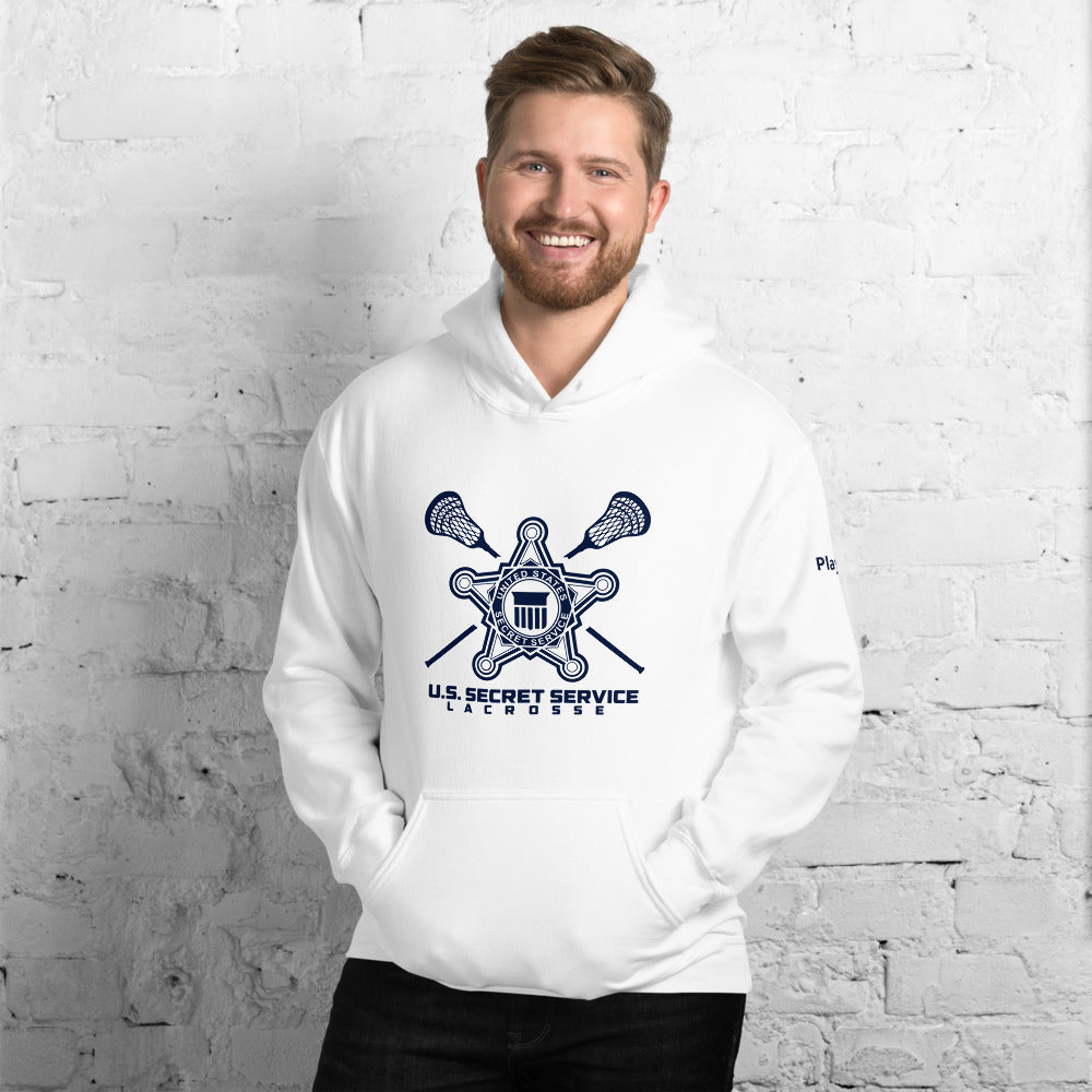 Sudadera unisex con capucha USSS Lacrosse con personalización